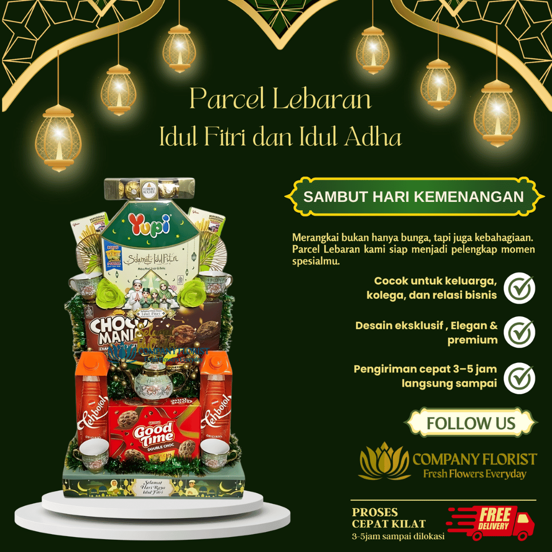 Parcel Snack Lebaran Cantik Siap Kirim